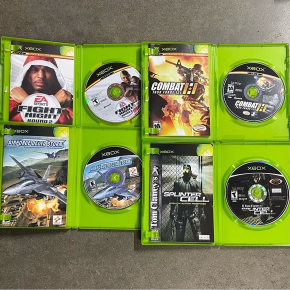 Lot of 8 Xbox Games – Halo 1 & 2, Splinter Cell, Hitman, Breakdown, Airforce ETC - Picture 6 of 6